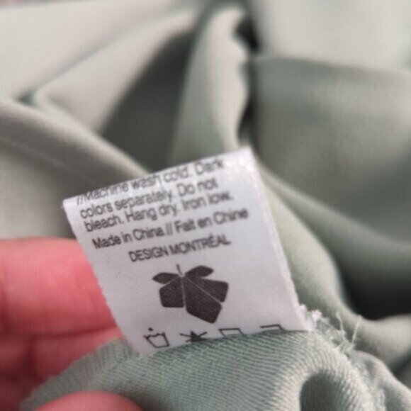 NWT Against Nudity sage green sleeveless dress - Picture 7 of 7